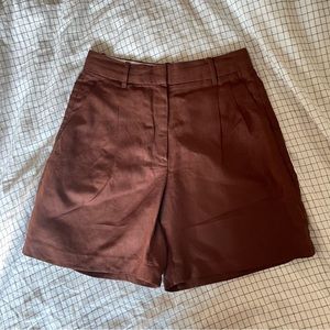 Effortless linen shorts 7”
